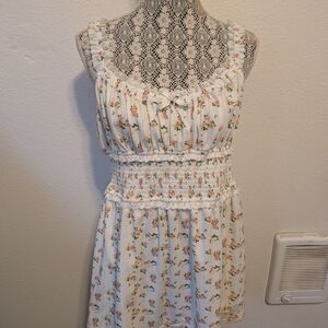 For Love & Lemons Lola Pointelle Dress